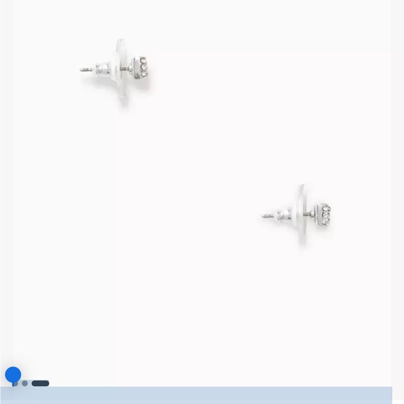 Kate Spade Ready Set Bow Pave Bow Studs - Picture 2 of 6